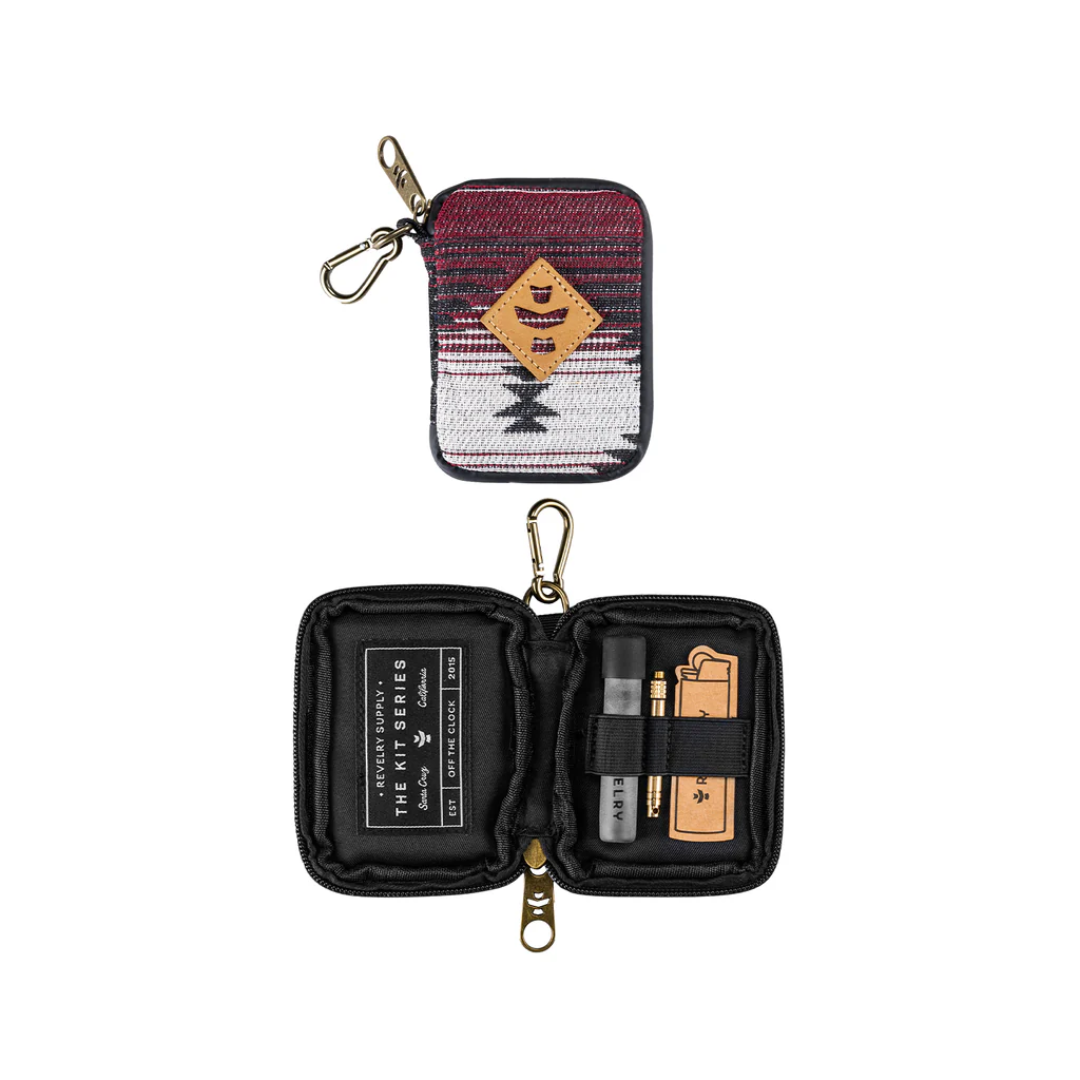 Chillum Kit | Smell Proof Bag | Glass Chillum / Southwest